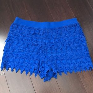 Never worn high waisted stretchy shorts